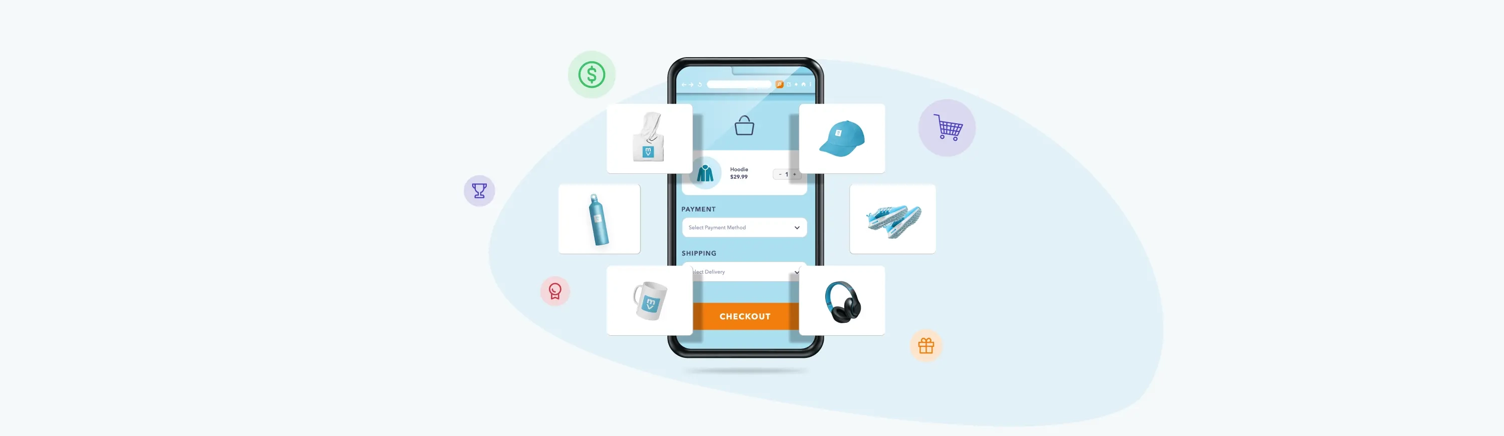 Image of the Motivosity mascot, Carl the Yeti, with a cake and calendar meant to recognize employee milestones.