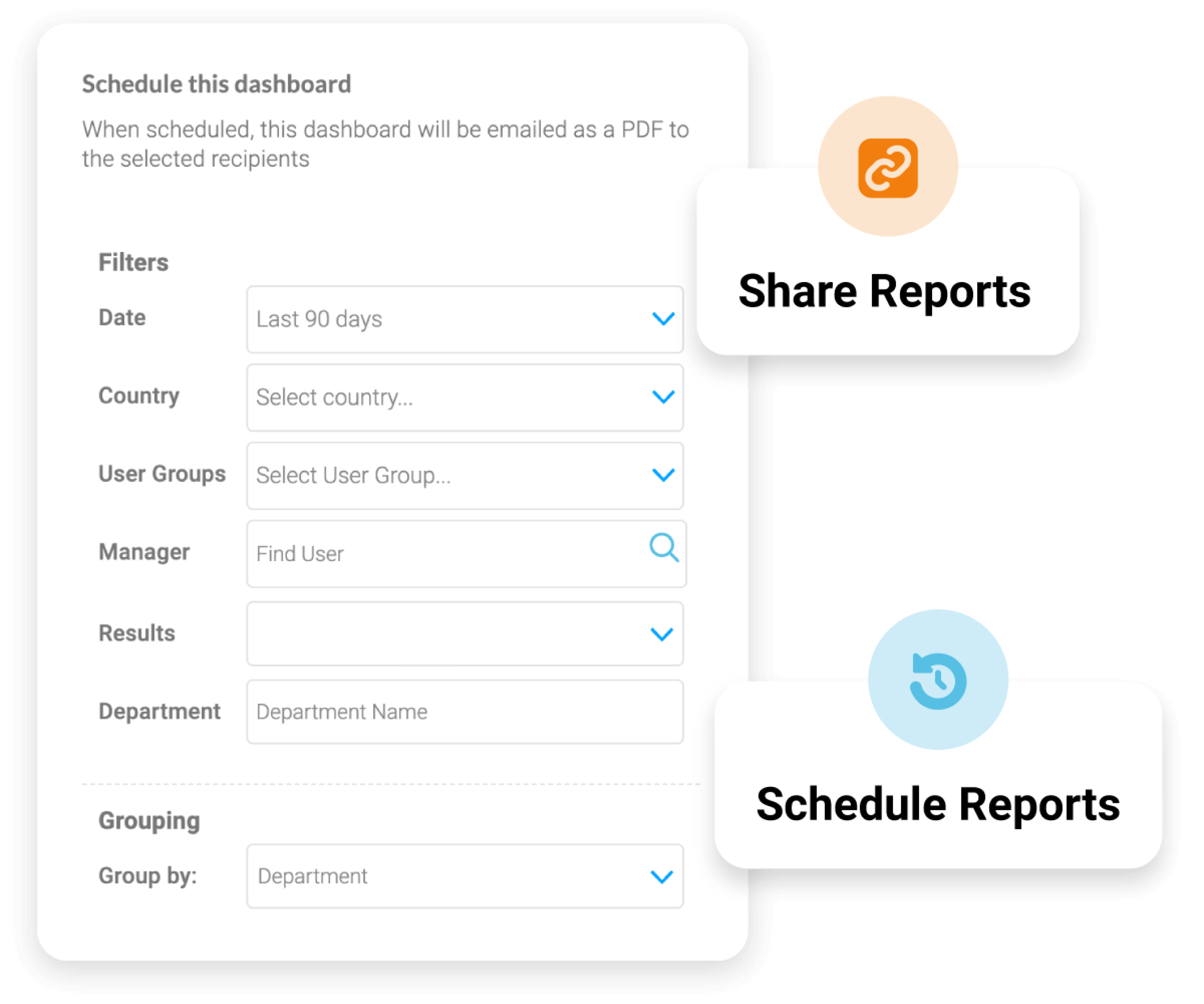 Image of other organizational metrics made available to your organizational leadership team with Motivosity.